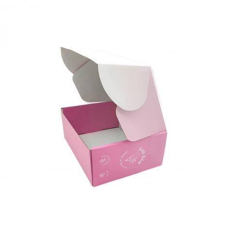 Custom Luxury Printed Logo Foldable Corrugated Box
