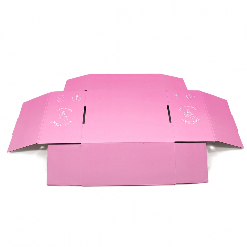 Custom Luxury Printed Logo Foldable Corrugated Box