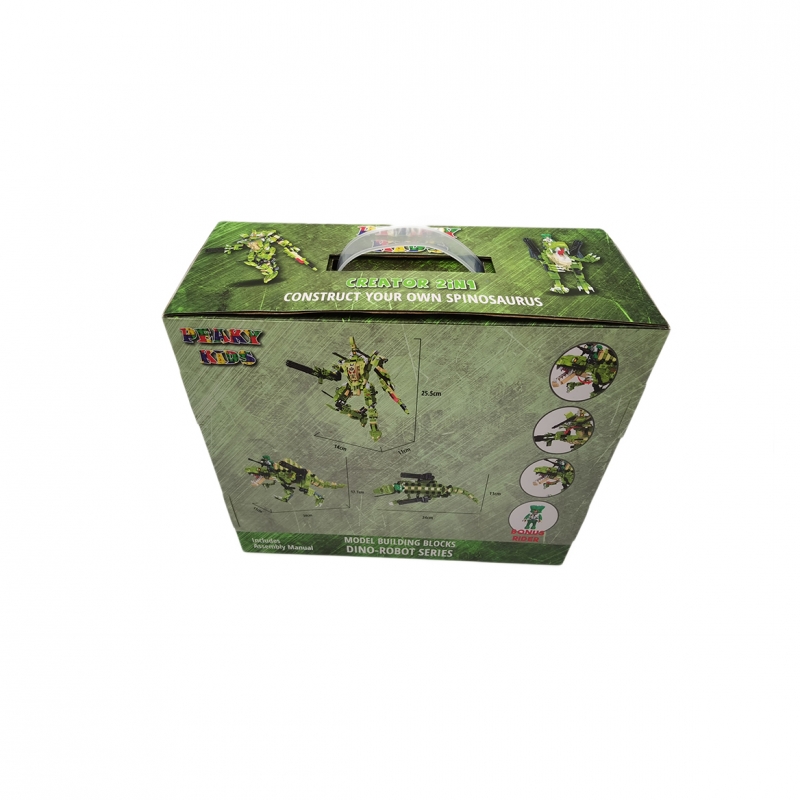 Custom Foldable Flat E-Flute Corrugated  Kraft Box
